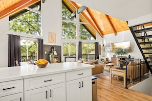 Interior - Family Friendly Cabin with Trendy 70's Game Room! (Lake Arrowhead)
