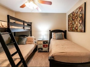 3 habitaciones, wifi gratis y ropa de cama