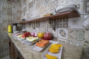 Petit déjeuner buffet compris tous les jours