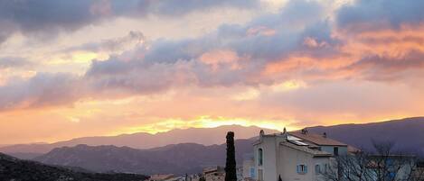 Vista desde la propiedad