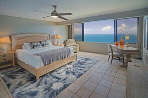 1 bedroom, desk, iron/ironing board, travel cot