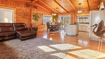 TV connectée, cheminée