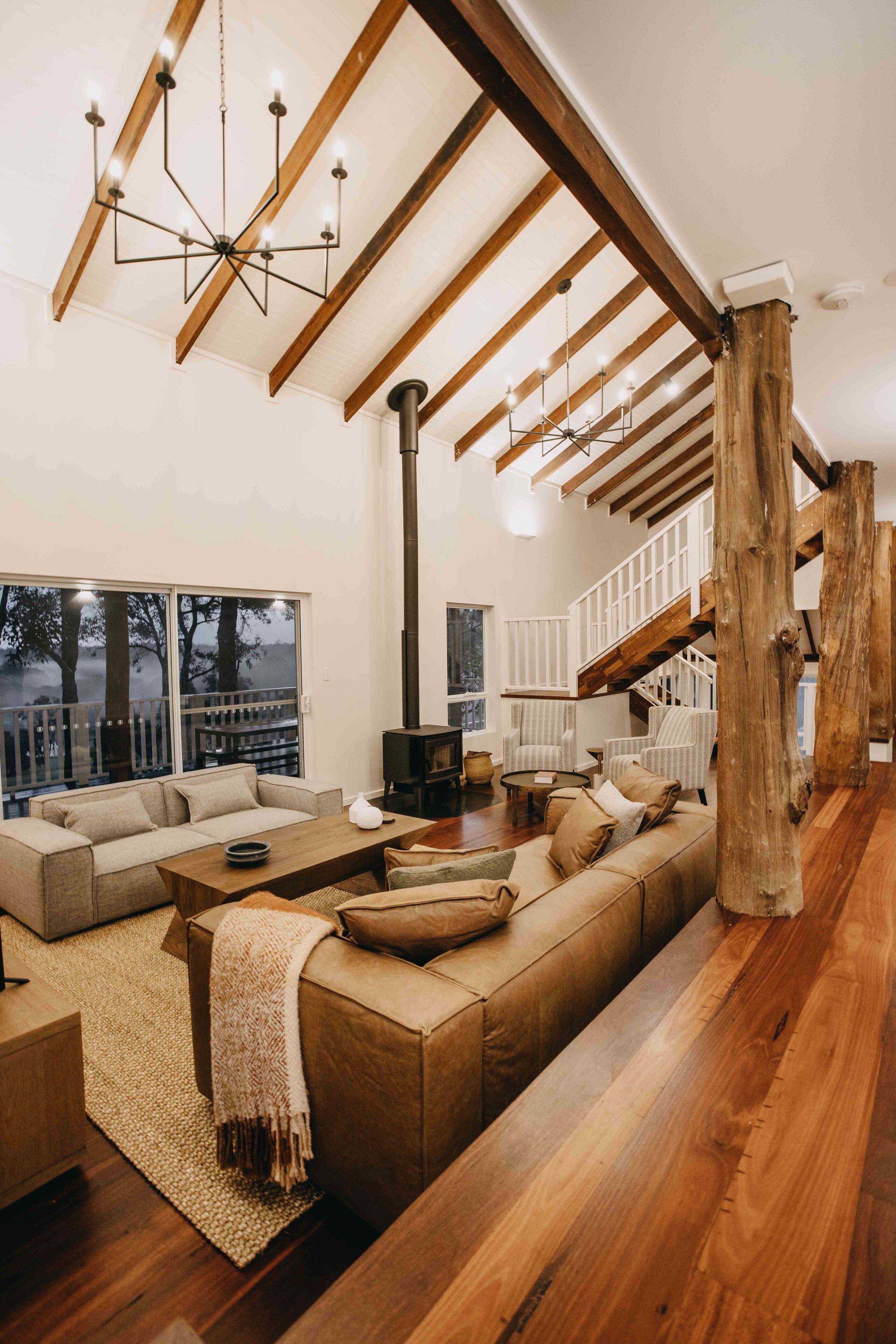 Vintners Residence | Living area | 40-inch Smart TV with digital channels, TV, fireplace