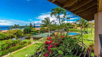 Vue depuis l’hébergement