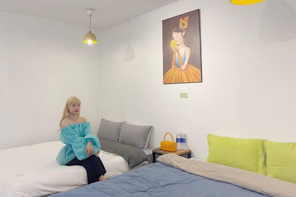 Chambre Familiale, vue montagne | Bureau, Wi-Fi gratuit