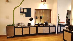 Petit déjeuner buffet