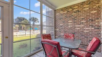 Signature Condo, 2 Bedrooms, Patio, Pool View | Balcony view