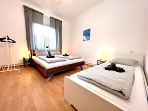 2 Schlafzimmer, kostenloses WLAN, Bettwäsche