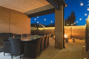 Outdoor dining