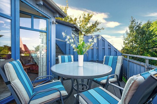 Quietly situated apartment for up to 4 p. + infant, sauna, WLAN, balcony, bicycle shed