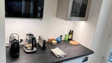 Klassieke cottage, uitzicht op de stad | Privékeuken