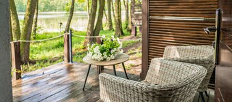 Lovely home in Sulnowo with lake view