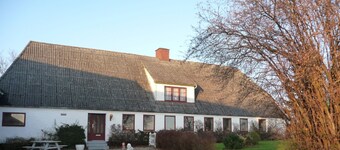 Former farm with some small animals, close to the beach