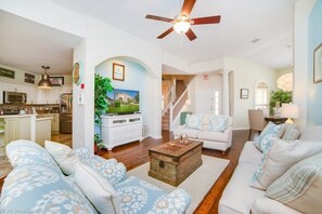 獨棟房屋, 5 間臥室 | 客廳