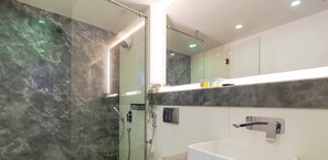 Ducha, cabezal de ducha tipo lluvia, secador de pelo, bidet