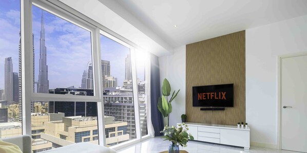 Smart TV 55 pulgadas con canales de televisión por cable, televisión
