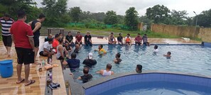 Outdoor pool - A Private Villa amidst greenery. (Karjat)