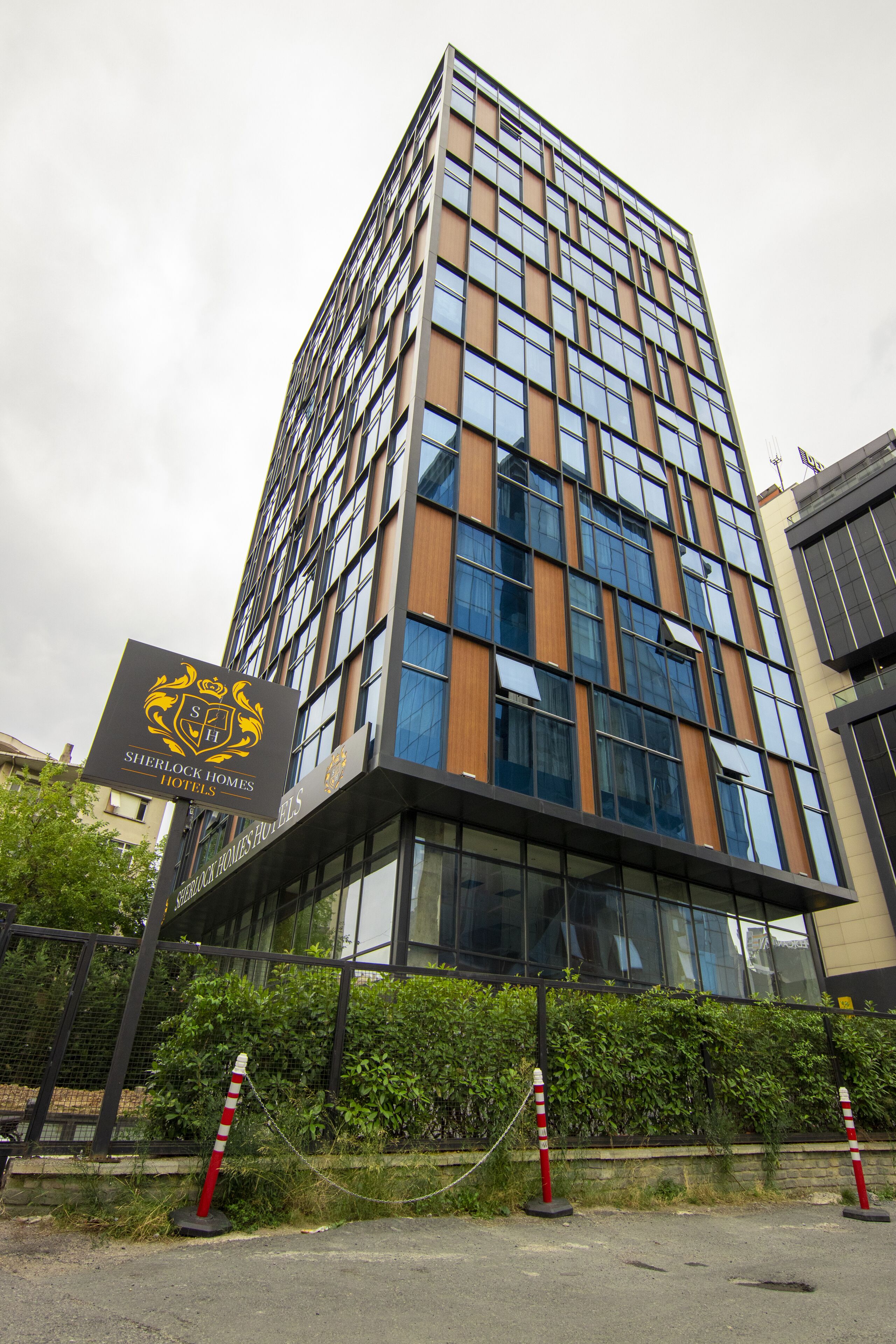 Framhlið gististaðar