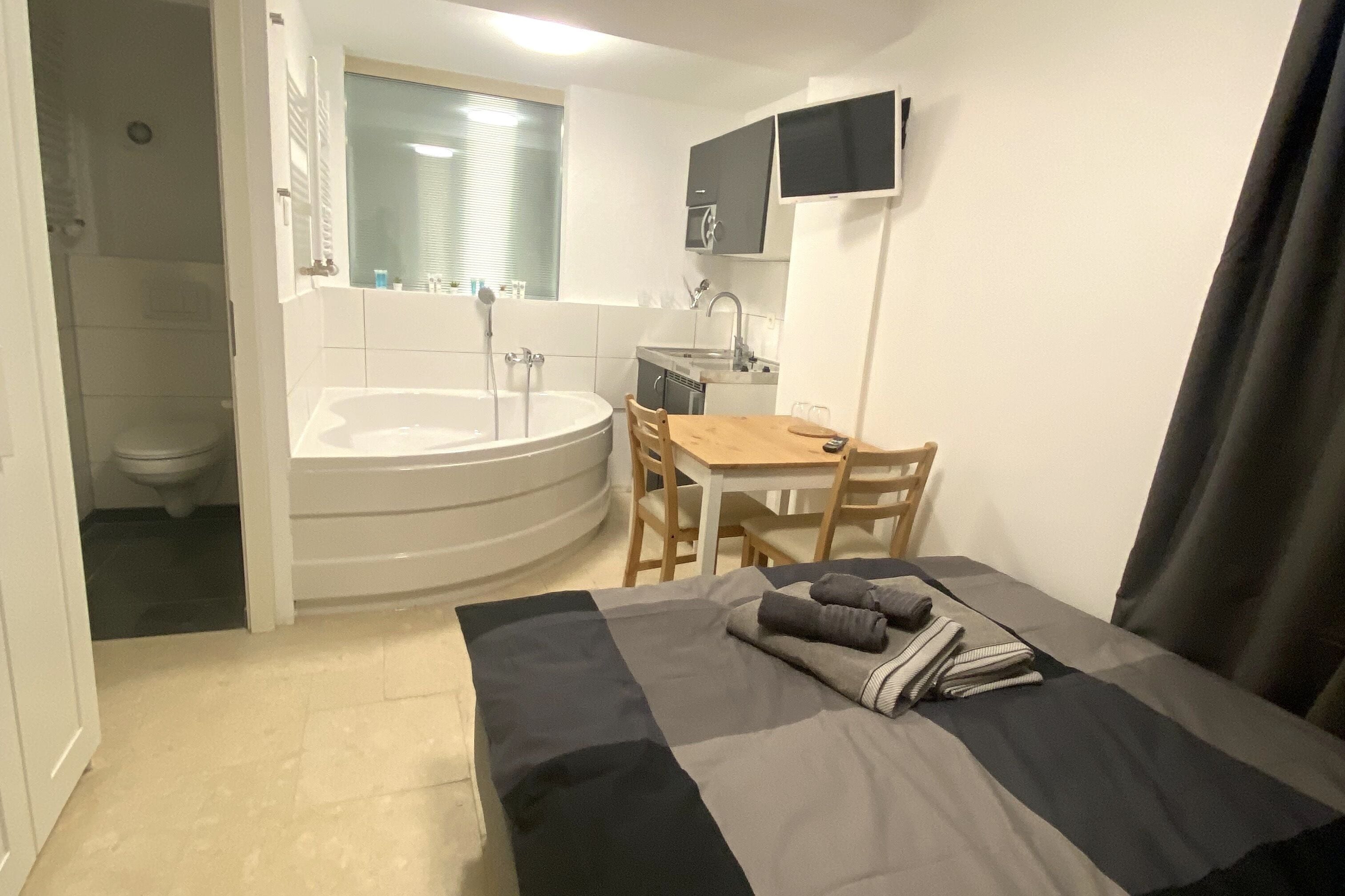 Classic Studio | Down comforters, free minibar, laptop workspace, blackout drapes