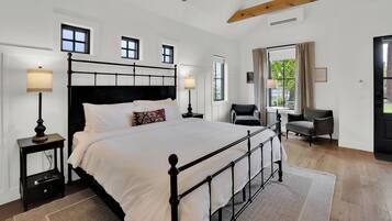 Premium bedding, pillow-top beds, individually decorated