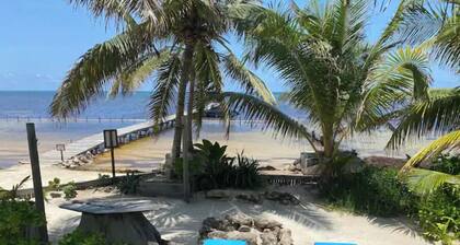 Ambergis Caye King Bed on Beach Property San Pedro
