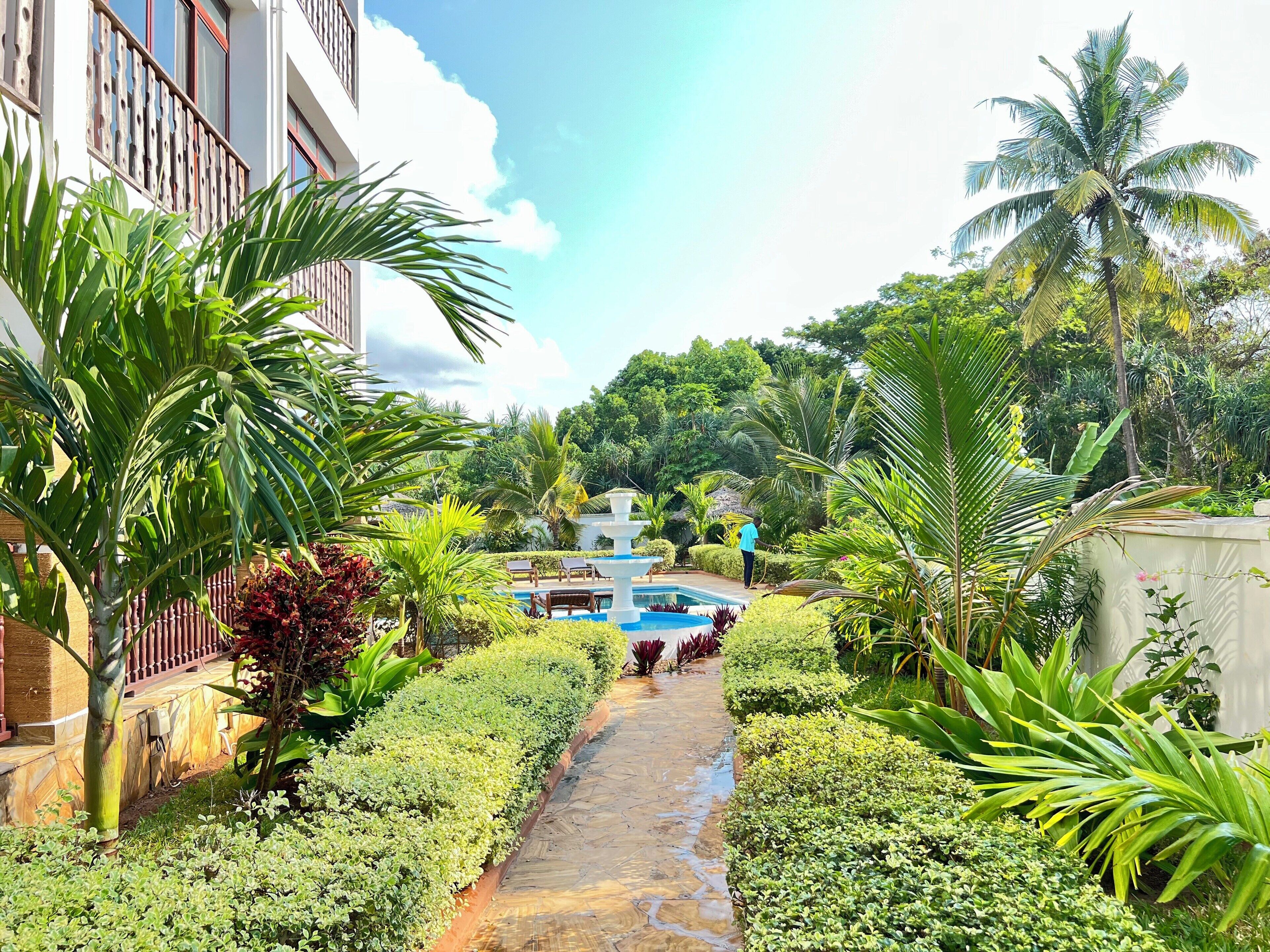 Vista al jardín