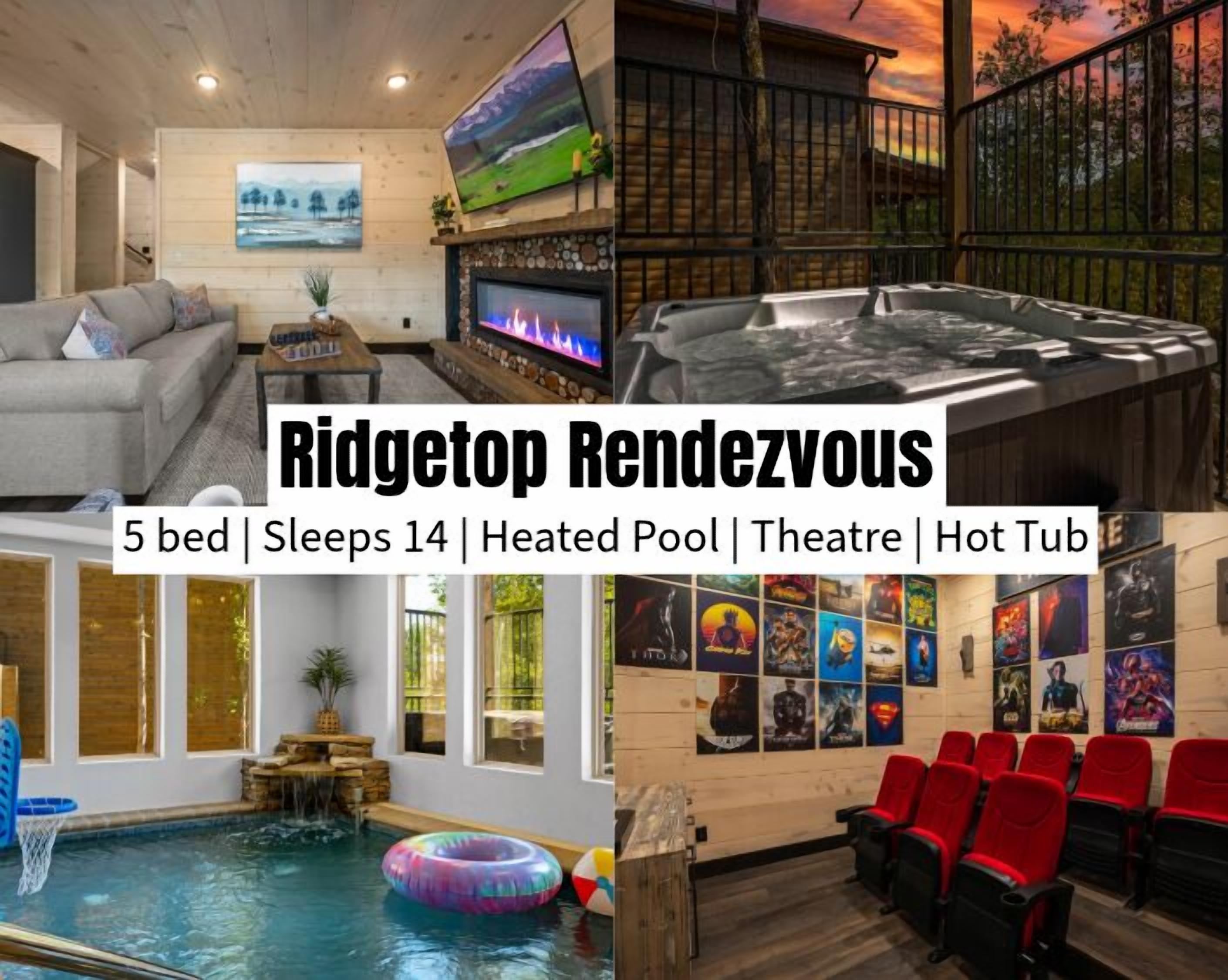 ✦New Modern Cabin with Indoor Pool✦5 Minutes to DOLLYWOOD✦Pet Friendly
