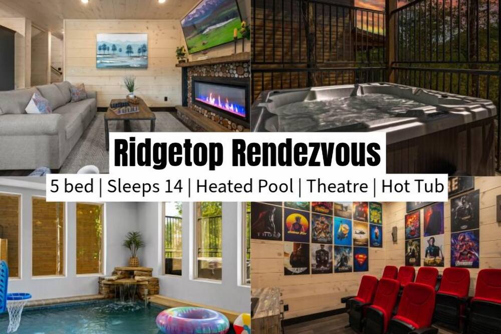 ✦New Modern Cabin with Indoor Pool✦5 Minutes to DOLLYWOOD✦Pet Friendly