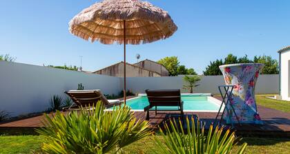 VILLA avec Piscine Chauffée-3 chambres, 6 personnes