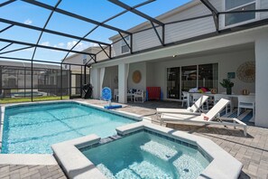 A heated pool - EV_3629 - 10 Bd Sleeps 22-Theatre & Game Rm-Themed Rms-Pool (Davenport)