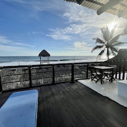 Junior Room, 1 King Bed, Balcony, Ocean View | Terrace/patio