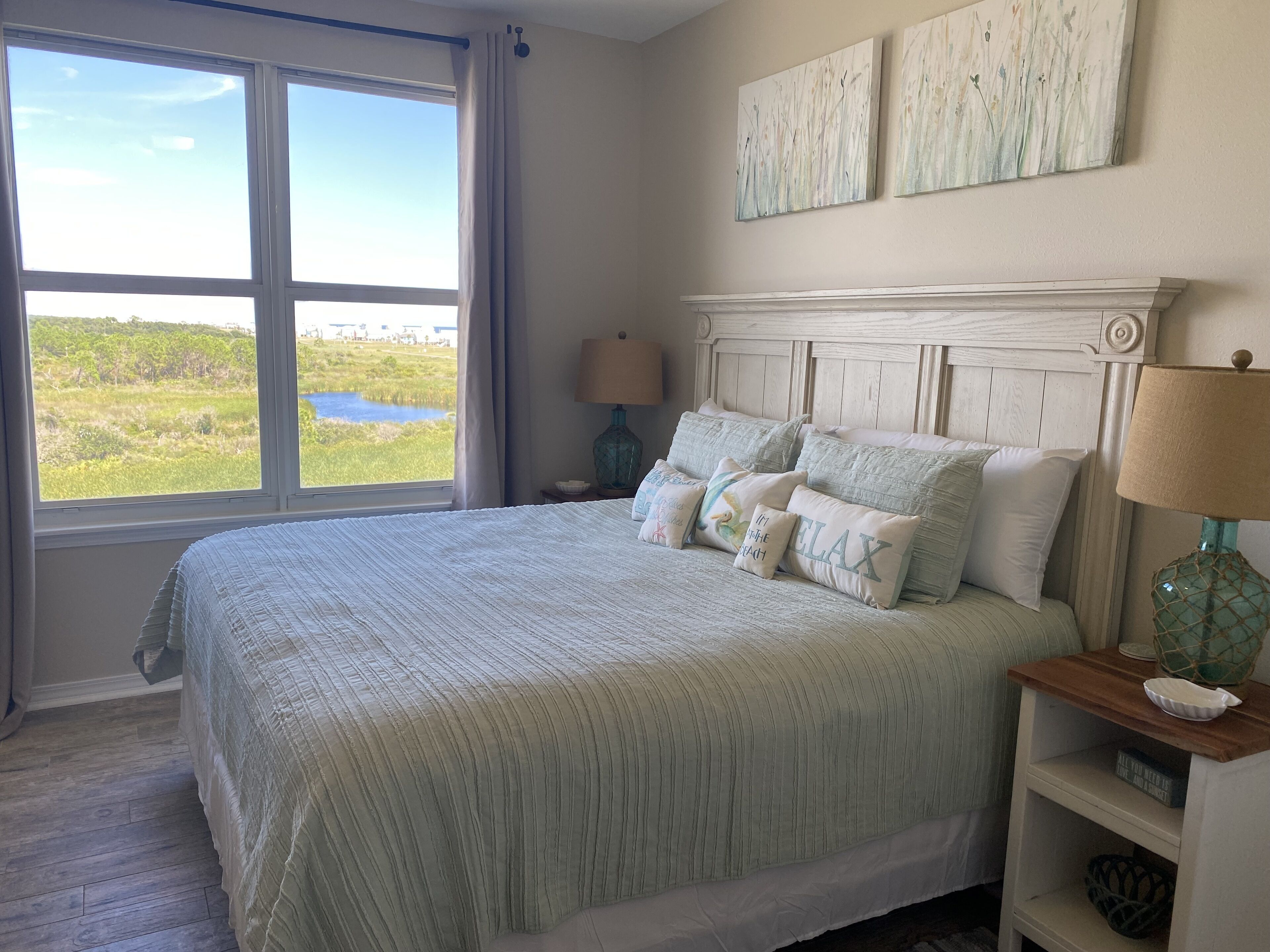 Master with a great view of the Gulf!