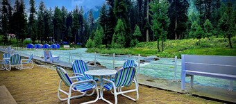 Luxury Resort in Kumrat. 5 min from the waterfall.