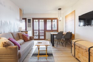 Smart TV - Studio rénové avec vue imprenable sur les Alpes (Crans-Montana)