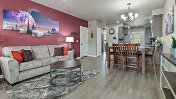 Een smart-tv en een printer