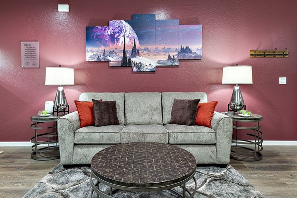 Área de sala de estar