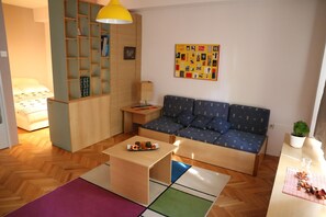 1 bedroom, iron/ironing board, free WiFi, bed sheets - Supercozy studio (Skopje)