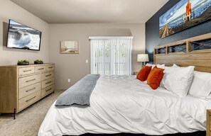 2 Schlafzimmer, Schreibtisch, BĂŒgeleisen/BĂŒgelbrett, Reisekinderbett