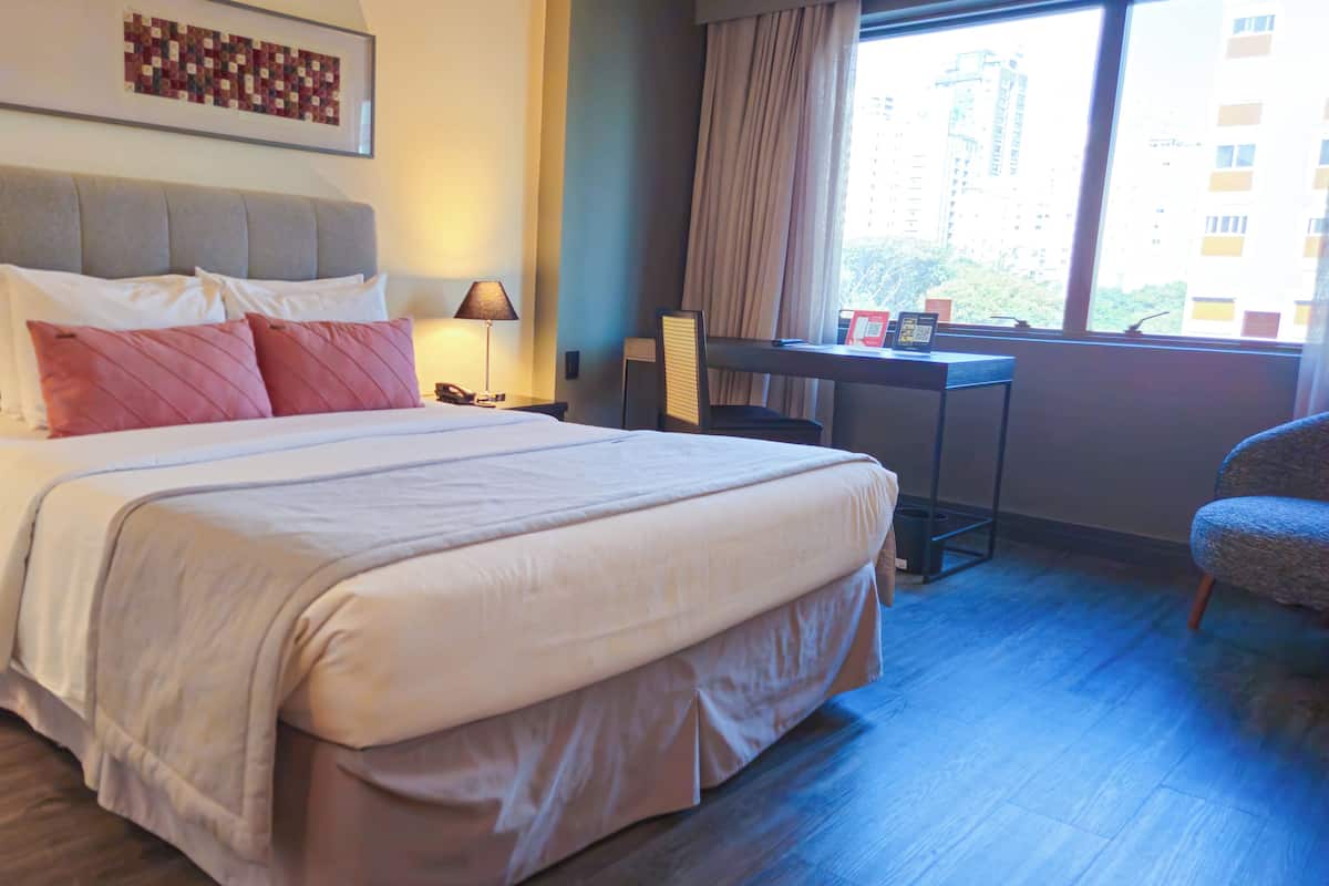 Ropa de cama hipoalergénica y minibar
