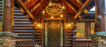 One-of-A-Kind Log Home in the Heart of the White Mountains NH