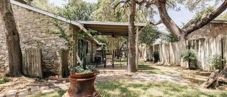 Enceinte de l’hébergement