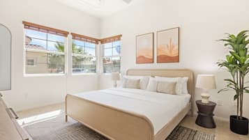 2 bedrooms, iron/ironing board, free WiFi, bed sheets