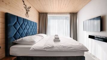 Chalet Eksklusif | Minibar dan didekorasi berbeda-beda