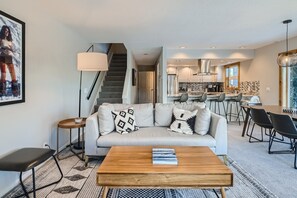 Smart-tv en een open haard