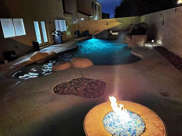 Außenpool, beheizter Pool