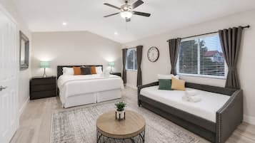 5 habitaciones, wifi y ropa de cama
