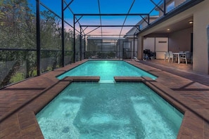 Piscine chauffée