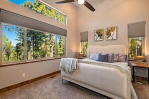 3 bedrooms, WiFi, bed sheets - Modern Home,3 king beds w/bathrms, gourmet kitchen, stunning views, quiet area (Angel Fire)