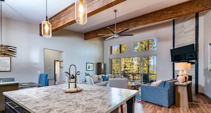 Modern Home,3 king beds w/bathrms, gourmet kitchen, stunning views, quiet area