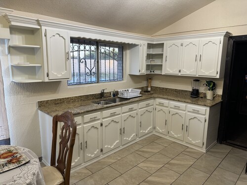 Home away from home.  
Forget your worries in this spacious and peaceful home. 
